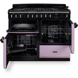 Rangemaster CLDLO110DFPHTH/CM1 Classic Deluxe Heather / Chrome 110cm Dual Fuel Range Cooker - product image 10