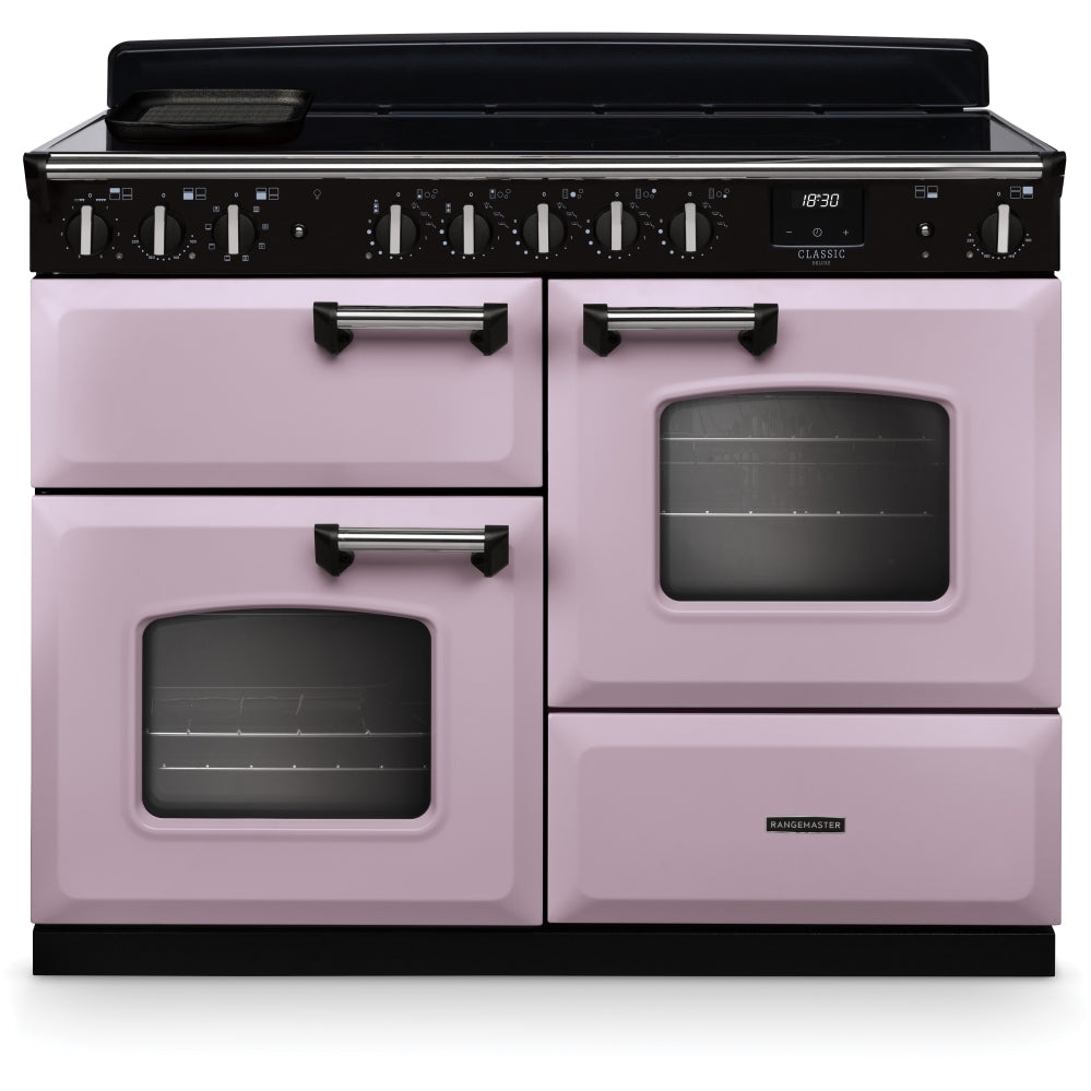 Rangemaster CLDLO110EIPHTH/CM1 Classic Deluxe Heather / Chrome 110cm Induction Range Cooker - product image 1