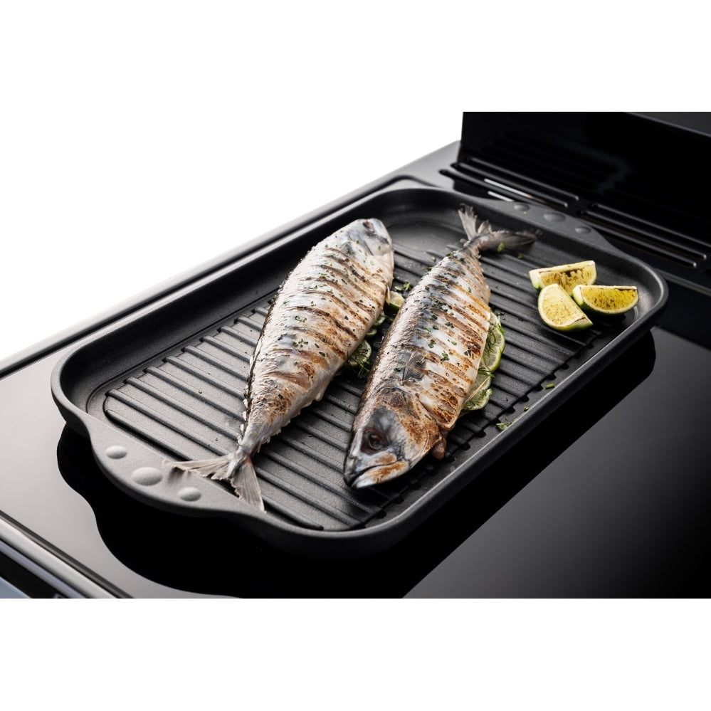 Rangemaster CLDLB110EIPHTH/CM1 Classic Deluxe Heather / Chrome 110cm Induction Range Cooker - product image 5
