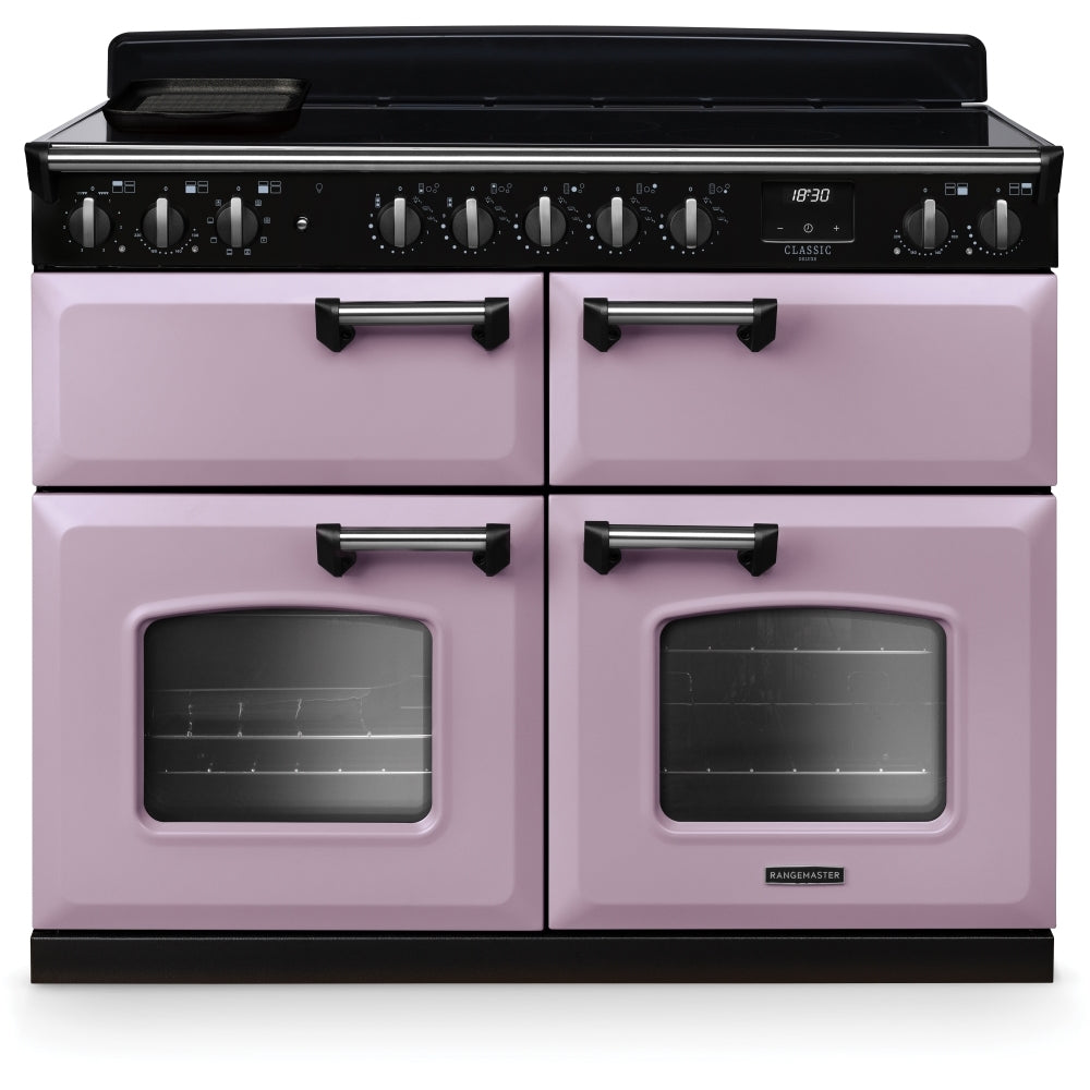 Rangemaster CLDLB110EIPHTH/CM1 Classic Deluxe Heather / Chrome 110cm Induction Range Cooker - product image 1