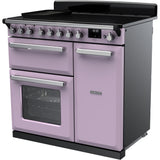 Rangemaster ESDL90EIPHTH/CM1 Estel Deluxe Heather / Chrome 90cm Induction Range Cooker - product image 2