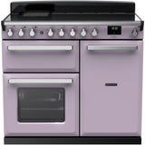 Rangemaster ESDL100EIPHTH/CM1 Estel Deluxe Heather / Chrome 100cm Induction Range Cooker - product image 1