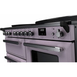 Rangemaster ESDLO110EIPHTH/CM1 Estel Deluxe Heather / Chrome 110cm Induction Range Cooker - product image 3