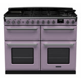 Rangemaster ESDLB110DFPHTH/CM1 Estel Deluxe Heather / Chrome 110cm Dual Fuel Range Cooker - product image 1