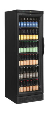 Tefcold Black Glass Door Merchandiser – Energy-Efficient Cooling ❄️