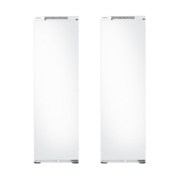 218L Built-In Integrated Freezer& Larder Fridge Pack, White - Samsung - London Houseware - 1