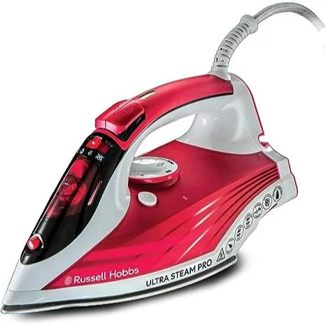 Russell Hobbs Steam Iron Ultra Pro W, Red - 23990