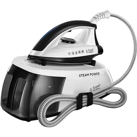 Russell Hobbs Steam Generator Iron, Black/White - 24420