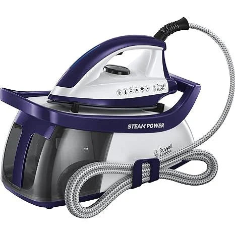 Russell Hobbs Steam Generator Iron, Purple/White - 24440