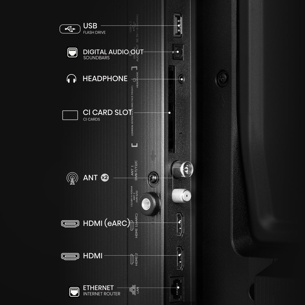 Hisense 32A4QTUK 32" DLED Smart Television - product image 13