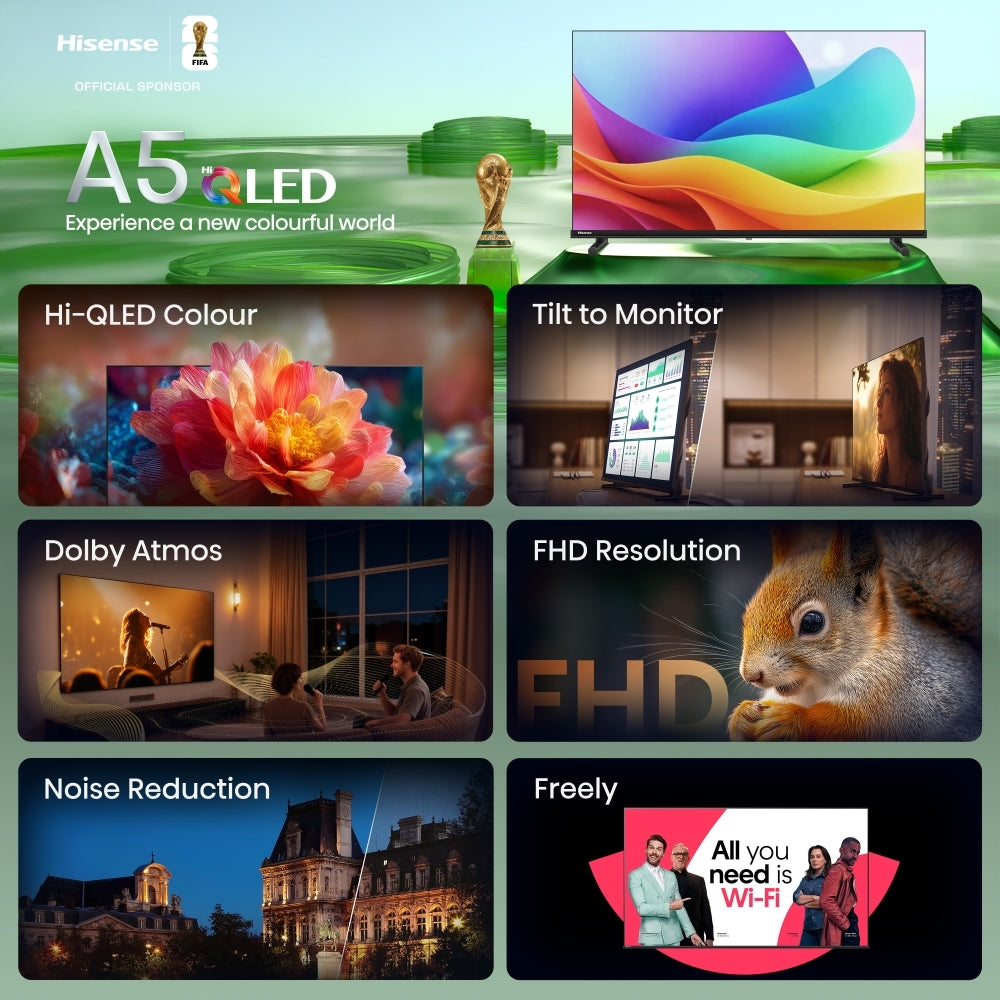 Hisense 32A5STUK 32" QLED Smart Television - product image 3