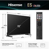 Hisense 32E5QTUK 32" QLED Smart Television - product image 4