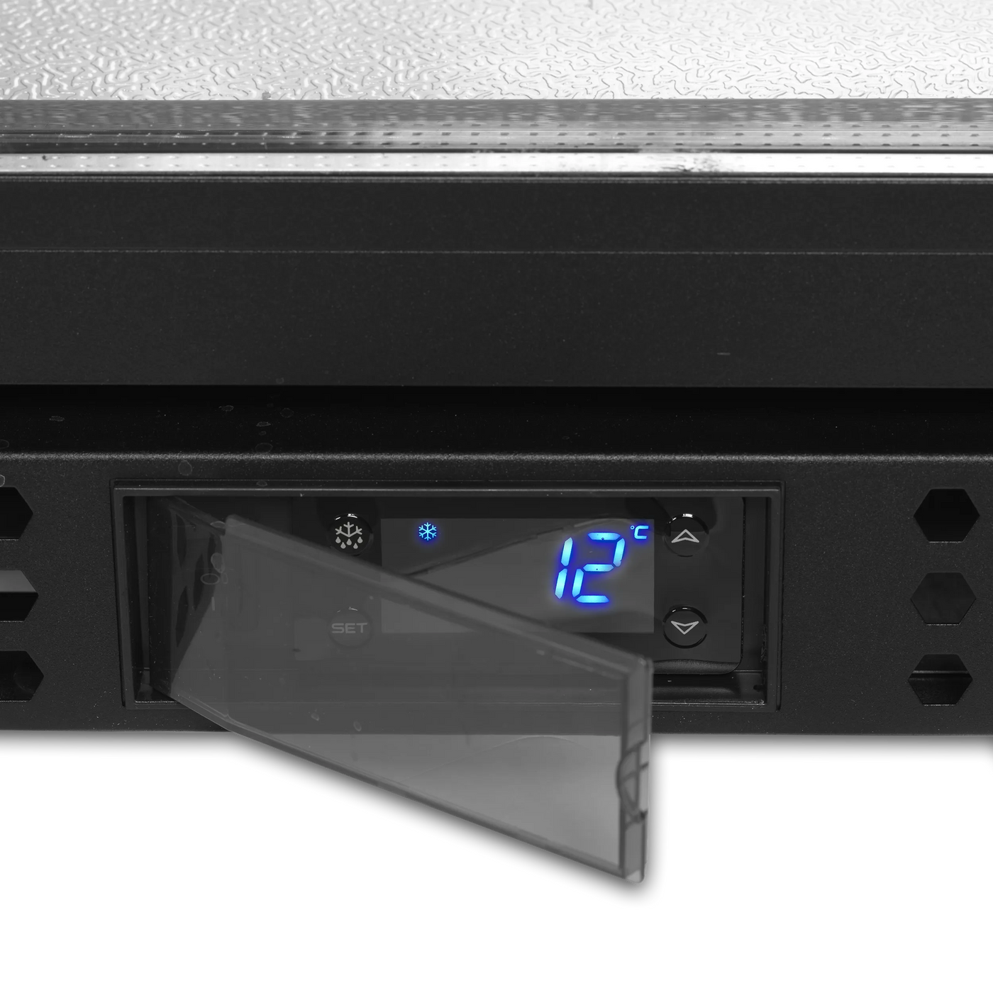 Tefcold Back Bar Cooler BA21S - 188L Double Sliding Door Bottle Cooler