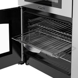 90cm Belling Range Cooker Ceramic , Stainless Steel - RCA COOKCENTRE 90E - London Houseware - 2