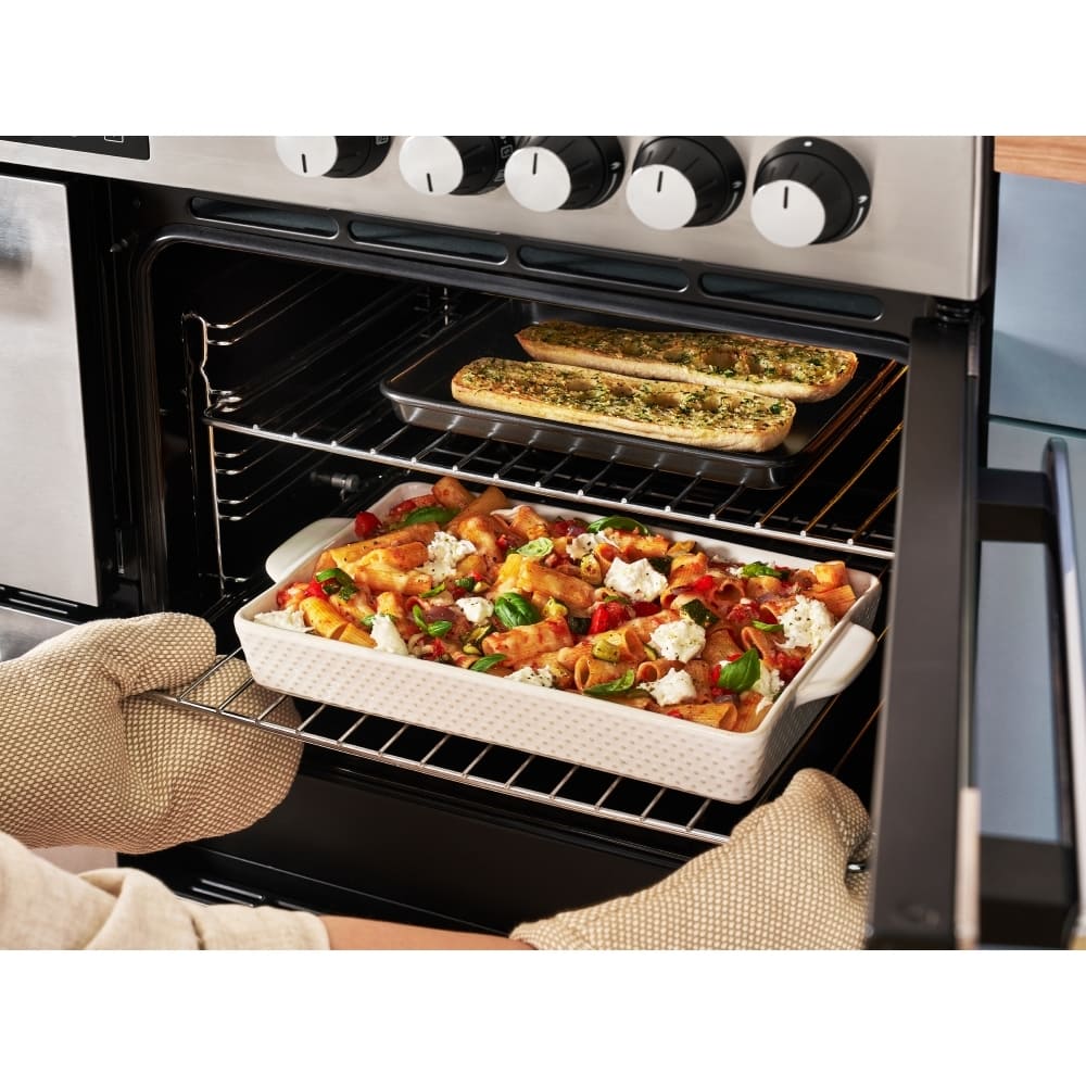 90cm Dual Fuel Cooker, Stainless Steel - Belling RCA COOKCENTRE 90DF - London Houseware - 13