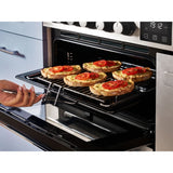 90cm Dual Fuel Cooker, Stainless Steel - Belling RCA COOKCENTRE 90DF - London Houseware - 19
