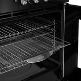 100cm Dual Fuel Belling Range Cooker, Black - RCA COOKCENTRE 100DF - London Houseware - 2