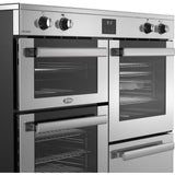 110cm Induction Belling Range Cooker, Stainless Steel - RCA COOKCENTRE 110Ei - London Houseware - 4