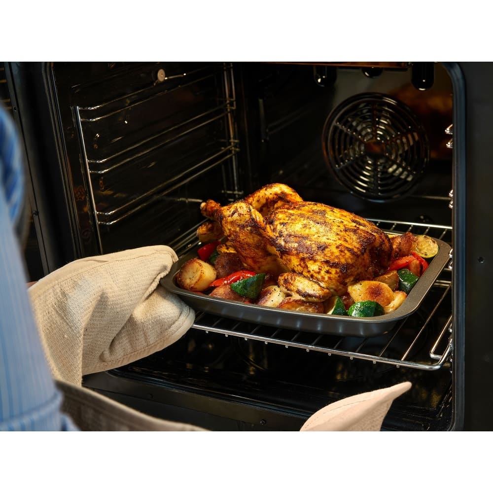 70L Freestanding Electric Cooker with Double Oven, Anthracite - Belling Farmhouse 60E - London Houseware - 8