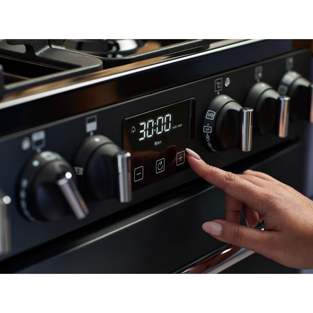 70L Freestanding Electric Cooker with Double Oven, Anthracite - Belling Farmhouse 60E - London Houseware - 11