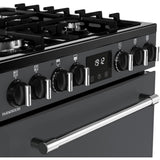 70L Dual Fuel Cooker with Double Oven, Grey - Belling MRA FARMHOUSE 60DF - London Houseware - 13