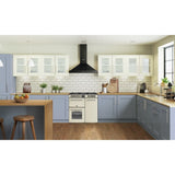 90cm Dual Fuel Belling Range Cooker, Cream - Farmhouse 90DF - London Houseware - 9