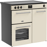 90cm Induction Belling Range Cooker, Cream - RCA FARMHOUSE 90Ei - London Houseware - 2