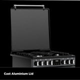 Dual Fuel Cooker with Double Oven, Black - Stoves DXMRARICH 60DF - London Houseware - 15
