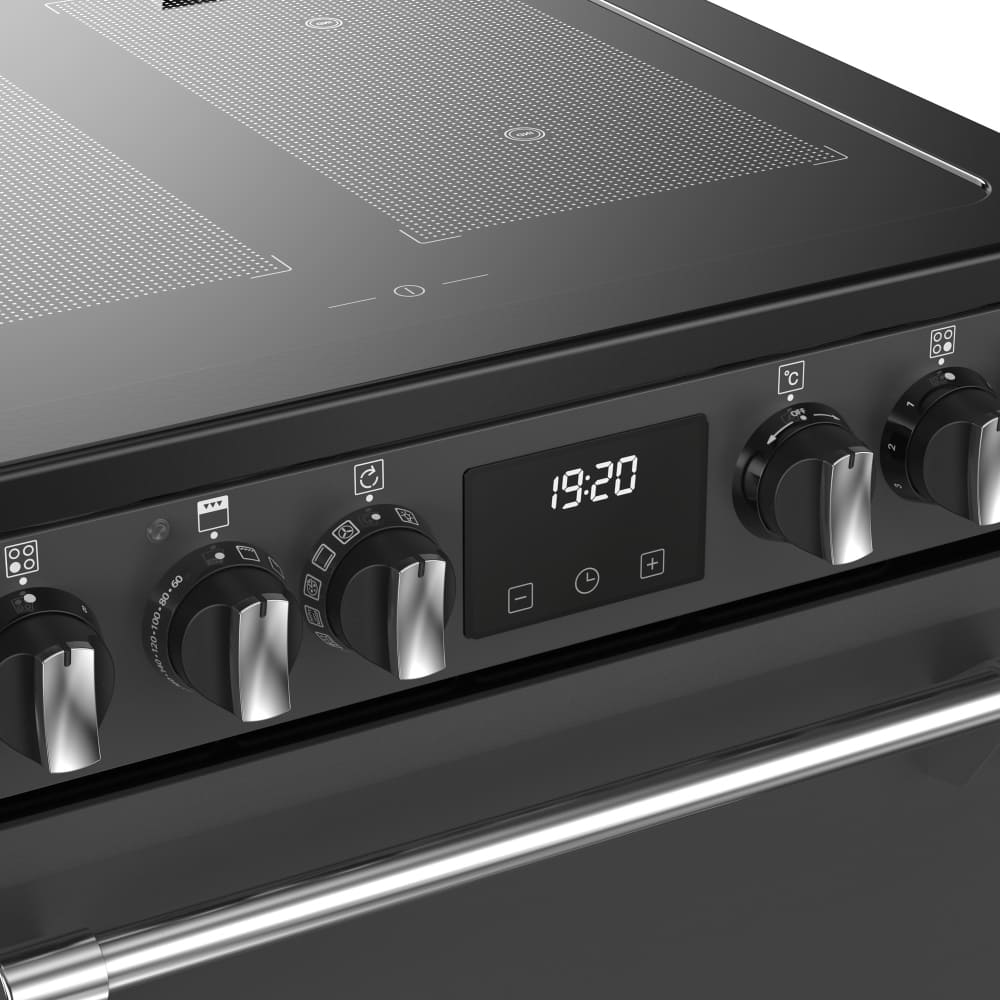 Induction Electric Cooker with Double Oven, Grey - Stoves Richmond DX 60Ei RTY - London Houseware - 10