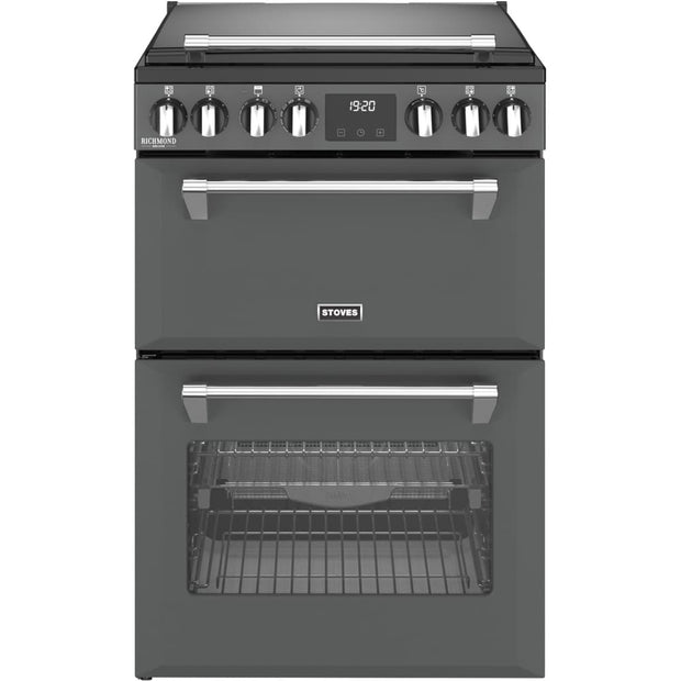 Induction Electric Cooker with Double Oven, Grey - Stoves Richmond DX 60Ei RTY - London Houseware - 1