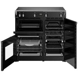 90cm Induction Stoves Range Cooker, Black, A Rated - Richmond 90Ei TCH - London Houseware - 3