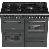 100cm Dual Fuel Stoves Range Cooker, Grey, A Rated - Richmond 100DF - London Houseware - 7
