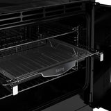 110cm Dual Fuel Stoves Range Cooker, Grey, A Rated - RCA RICH 110DF ANT - London Houseware - 4