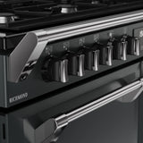 110cm Dual Fuel Stoves Range Cooker, Grey, A Rated - RCA RICH 110DF ANT - London Houseware - 5