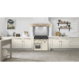 90cm Dual Fuel Stoves Range Cooker, Cream, A Rated - DX RCA RICH 90DF CRM - London Houseware - 9