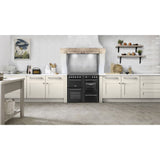 100cm Induction Stoves Range Cooker, Black, A Rated - DX RCA RICH 100Ei RTY - London Houseware - 9