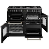 110cm Dual Fuel Stoves Range Cooker, Cream, A Rated - DX RCA RICH 110DF CRM - London Houseware - 12