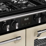 110cm Dual Fuel Stoves Range Cooker, Cream, A Rated - DX RCA RICH 110DF CRM - London Houseware - 13
