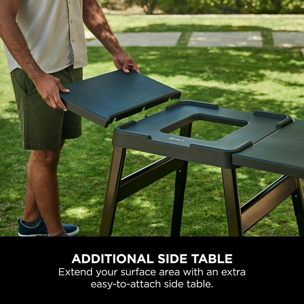 Ninja 4718J800EUUK Woodfire Universal Adjustable Stand & Side Table - product image 6