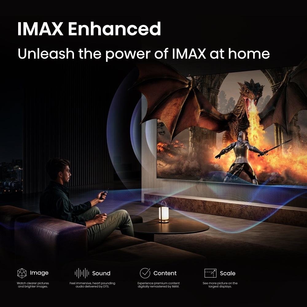 Hisense 55A85QTUK 55" OLED Smart Television - product image 8