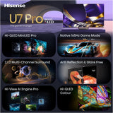 Hisense 55U7STUK PRO 55" ULED Mini LED Smart Television - product image 2