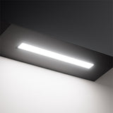 CIARRA 60cm Black Angled Cooker Hood Touch Control CBCB6765B-OW