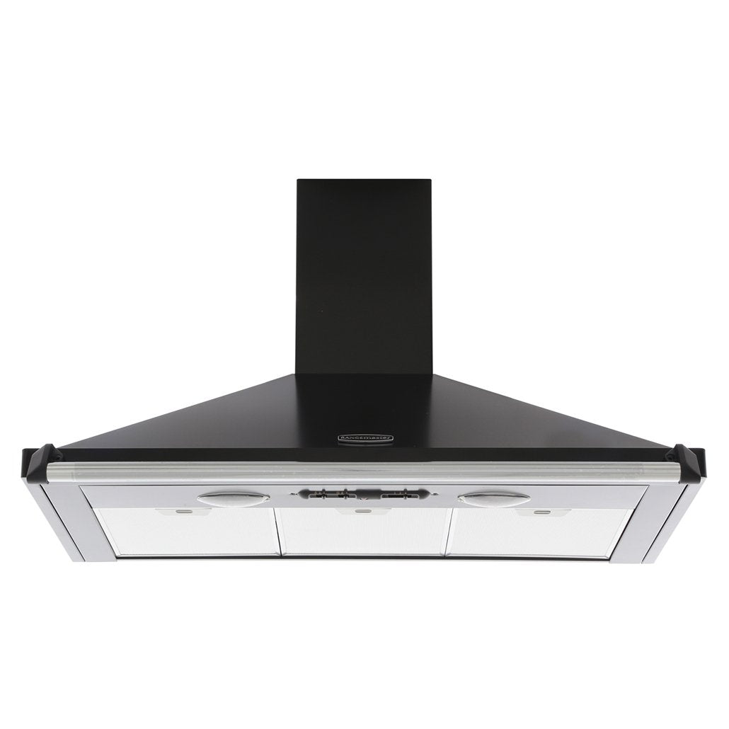 Rangemaster Classic CLAHDC90BC Black / Chrome Cooker Hood - product image 1