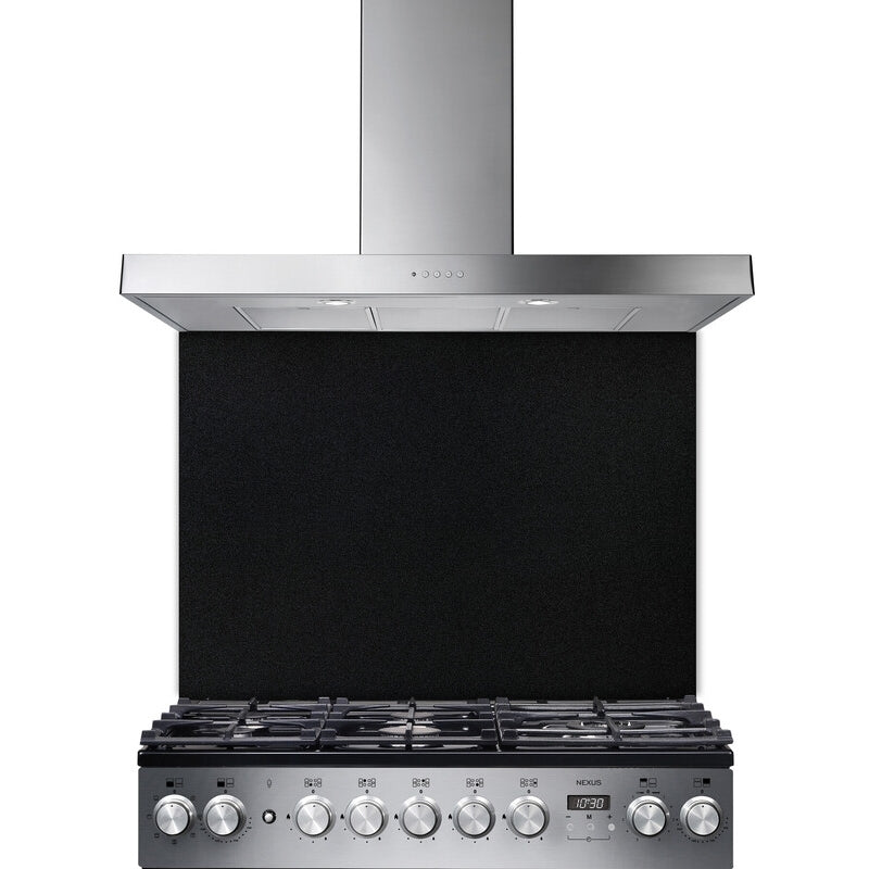 Rangemaster UNBSP90BL Universal Black Splashback - product image 1