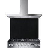 Rangemaster UNBSP90BL Universal Black Splashback - product image 1