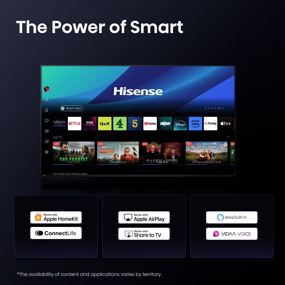 Hisense 65A85QTUK 65" OLED Smart Television - product image 10