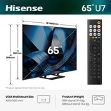 Hisense 65U7STUK 65" ULED Mini LED Smart Television - product image 2