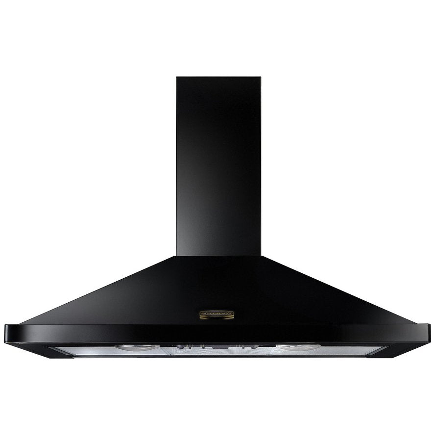 Rangemaster LEIHDC90BB Black / Brass Cooker Hood - product image 2