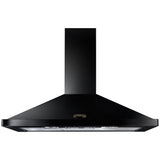 Rangemaster LEIHDC90BB Black / Brass Cooker Hood - product image 2
