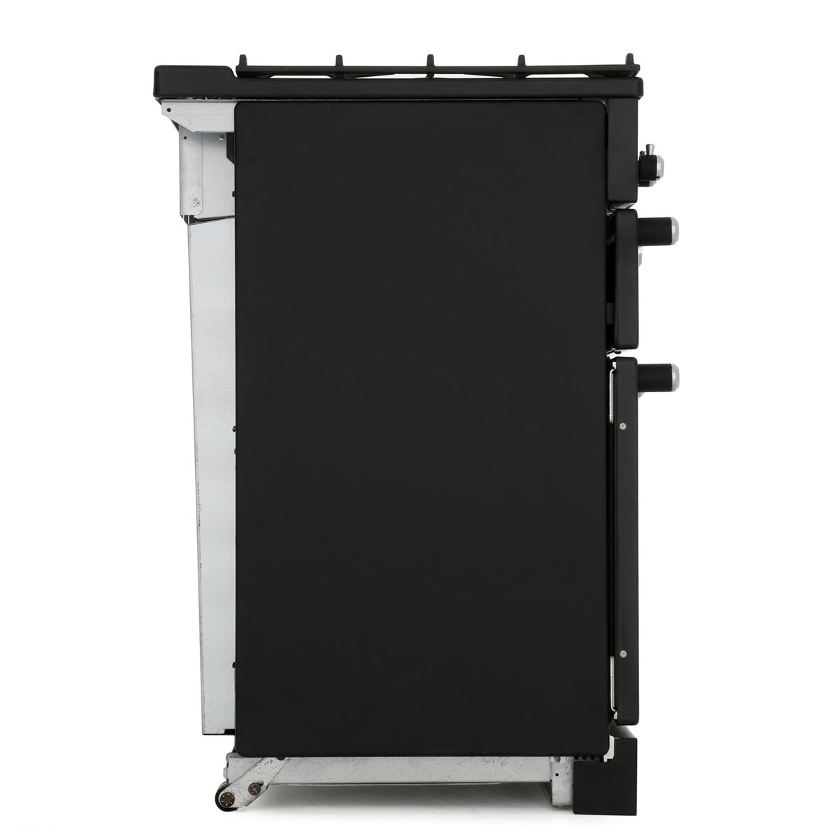 Rangemaster KCH110DFFBL/C Kitchener Black / Chrome 110cm Dual Fuel Range Cooker - product image 16